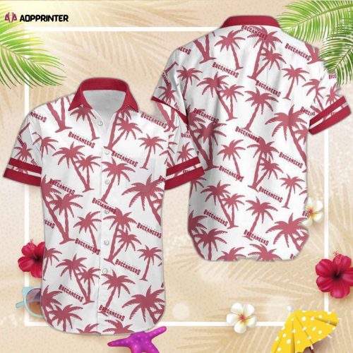 Tampa Bay Buccaneers Coconut Trees NFL Gift For Fan Hawaiian