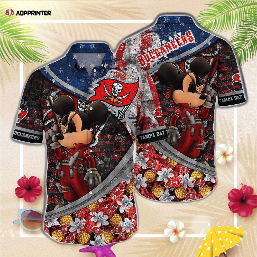 Tampa Bay Buccaneers Nfl-Aloha Shirt, Hawaiian Shirts For Men Women