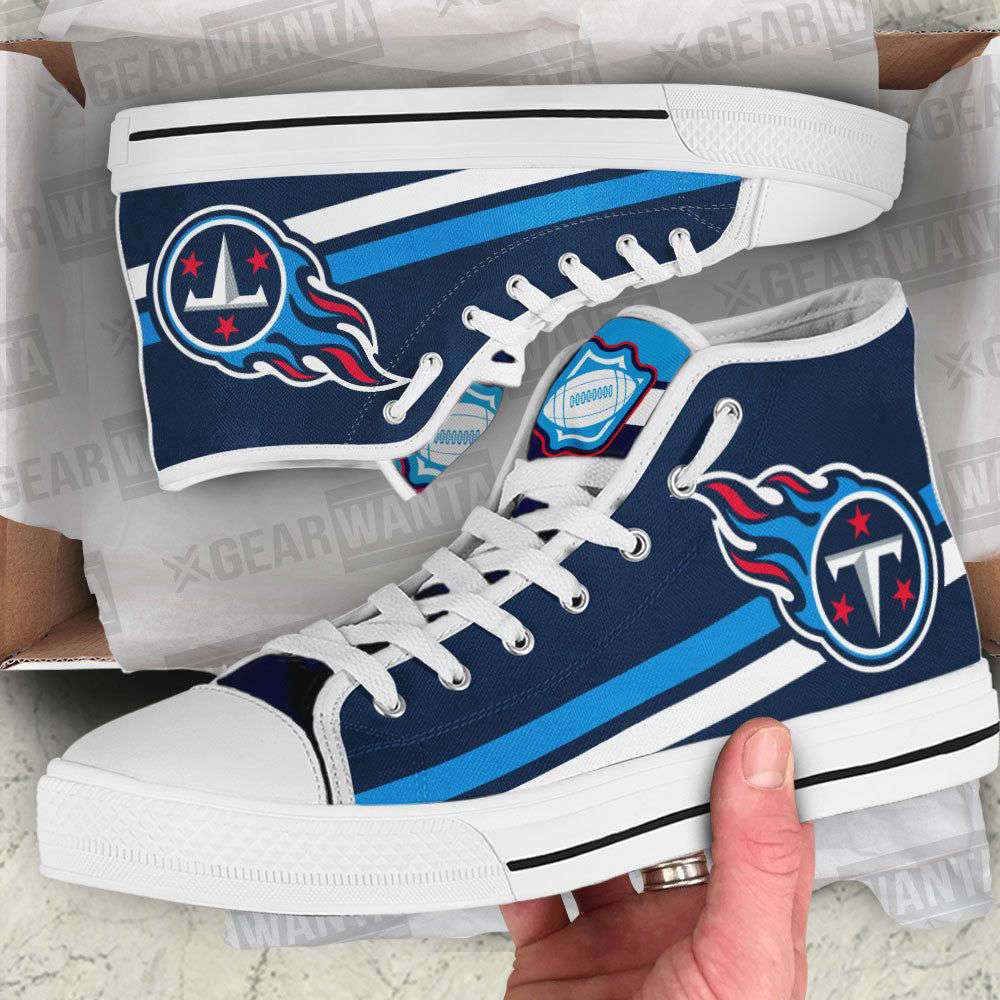 Tennessee Titans High Top Shoes Custom For Fans