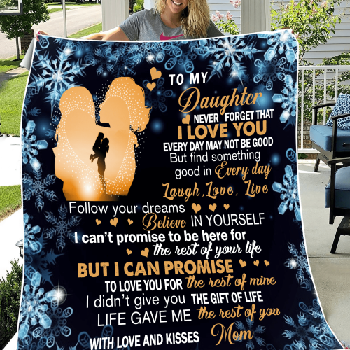 To My Daughter – Premium Blanket