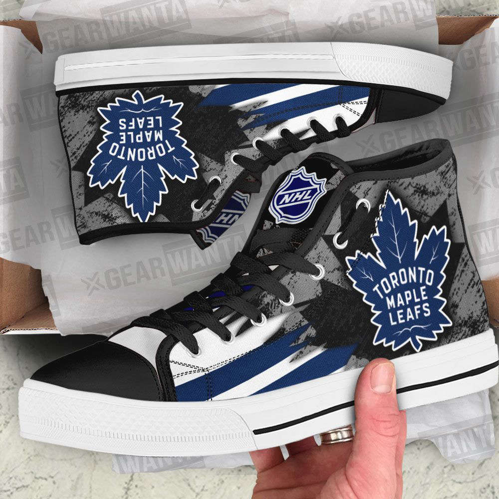 Toronto Maple Leafs High Top Shoes Custom For Fans