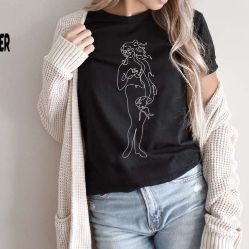 Whale Drawing Shirt Animal Lover T shirt Animal Shirt Sea Life Shirt Cute Whale Tee Line Art Shirt Cute Boho Shirt Gift Idea For Her