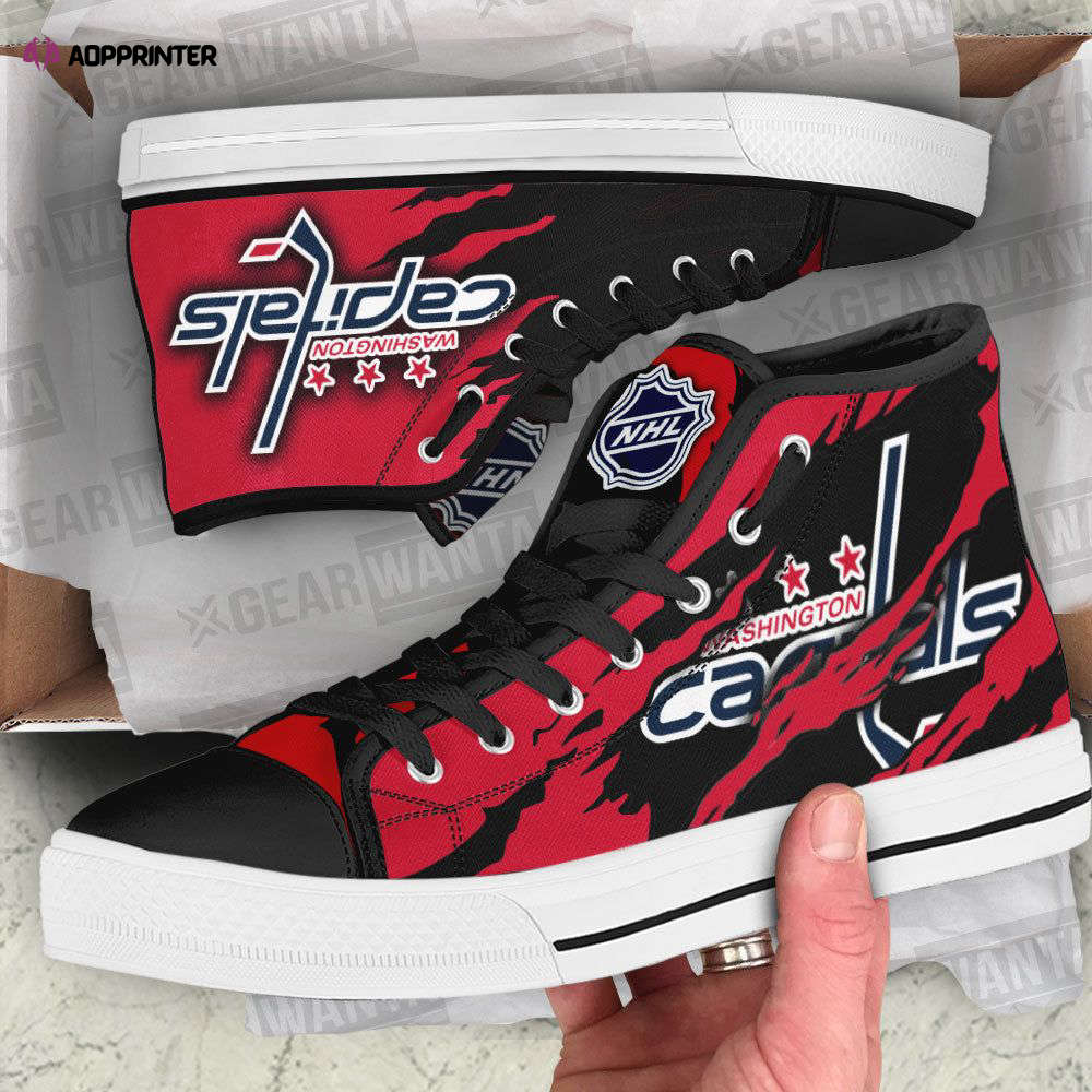 Washington Capitals High Top Shoes Custom For Fans