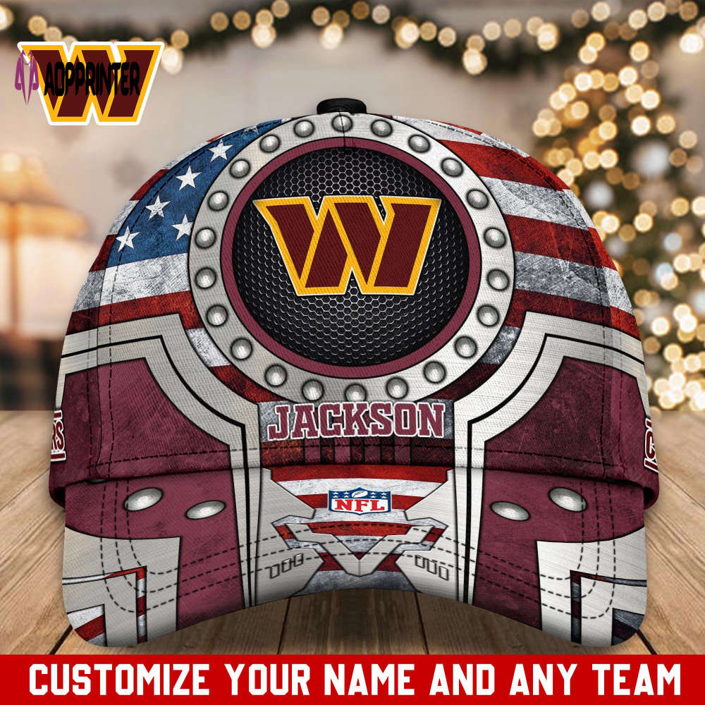 Washington Commanders NFL Classic CAP Hats For Fans Custom