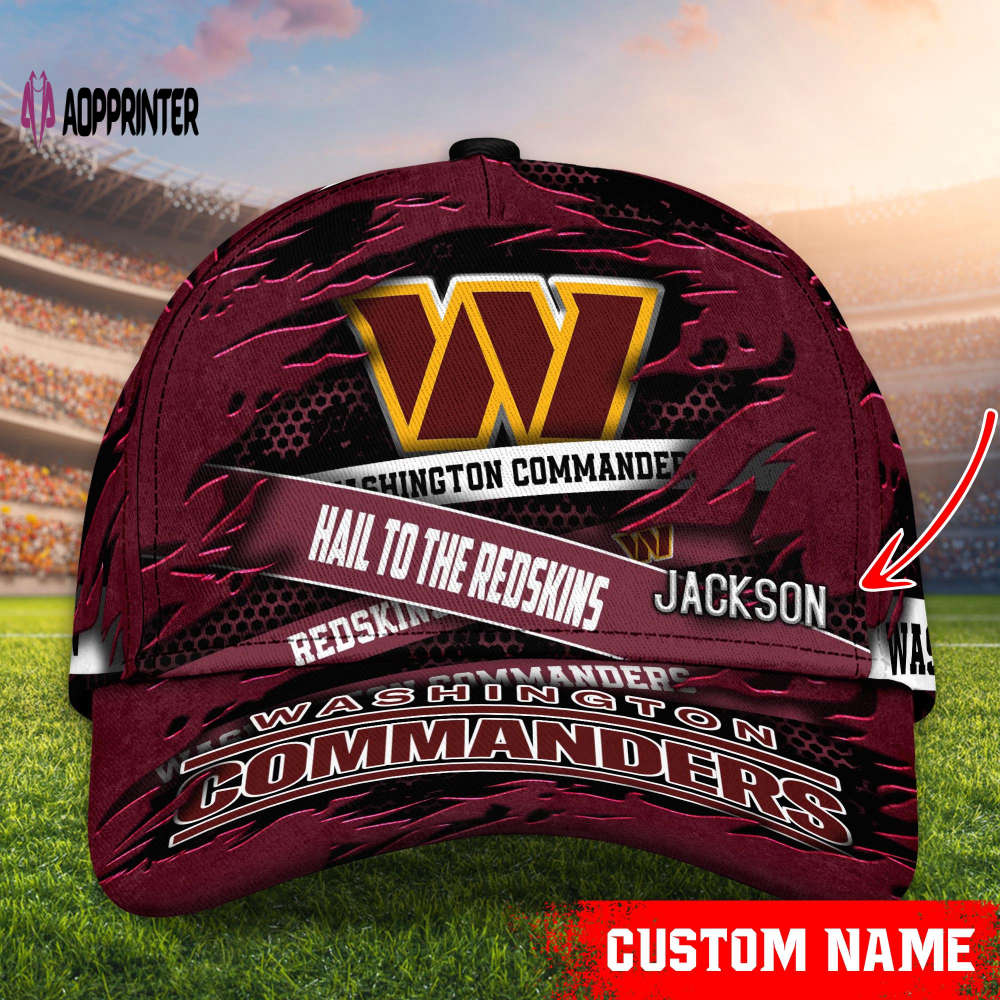 Washington Commanders NFL Classic CAP Hats For Fans Custom