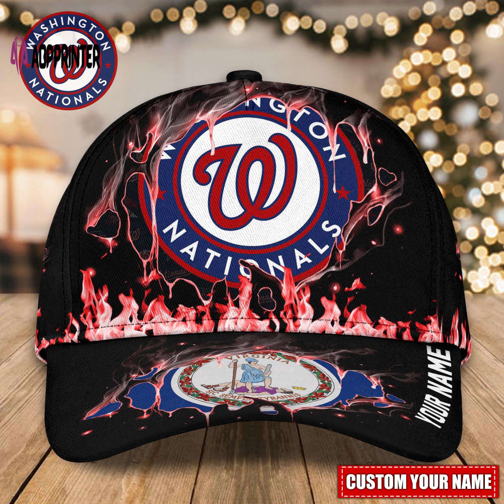 Washington Nationals MLB Classic CAP Hats For Fans custom