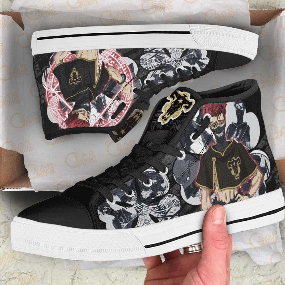 Zora Ideale High Top Shoes Custom Black Clover Anime For Fans