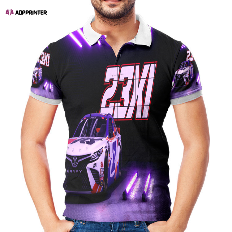 23XI Racing Cars14 3D Gift for Fans Polo Shirt