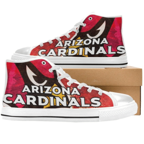 Arizona Cardinals NFL Football Custom Canvas High Top Shoes