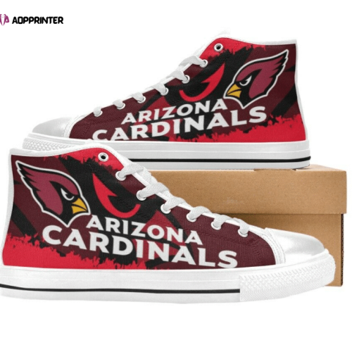 Philadelphia Eagles Christmas Football Pattern Nfl Custom Canvas High Top Shoes