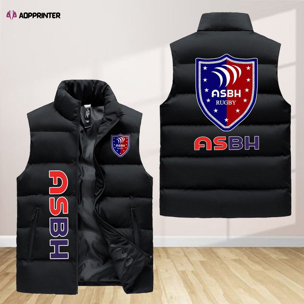 As Beziers Herault Sleeveless Puffer Jacket Custom For Fans Gifts