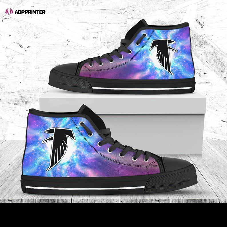 Atlanta Falcons Football NFL Custom Canvas High Top Shoes