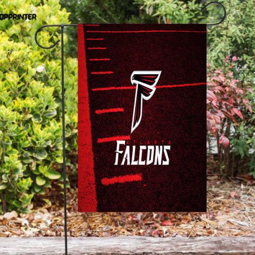 Atlanta Falcons Grass Field2 Double Sided Printing   Garden Flag Home Decor Gifts