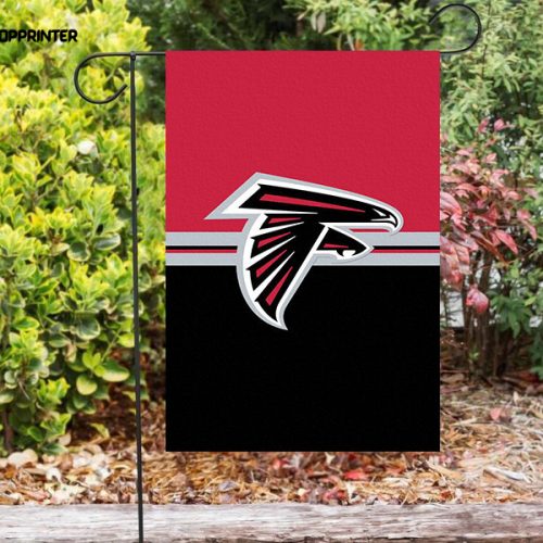 Atlanta Falcons Logo5 Double Sided Printing   Garden Flag Home Decor Gifts