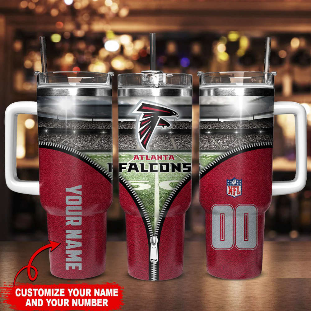 Atlanta Falcons NFL 40oz Stanley Tumbler Gift for Fans