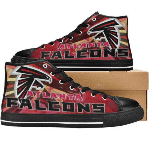 Atlanta Falcons NFL Football Custom Canvas High Top Shoes