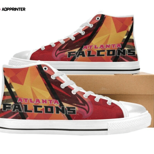 Atlanta Falcons NFL Football Custom Canvas High Top Shoes