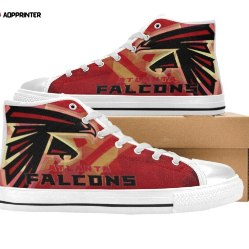 Atlanta Falcons NFL Football Custom Canvas High Top Shoes