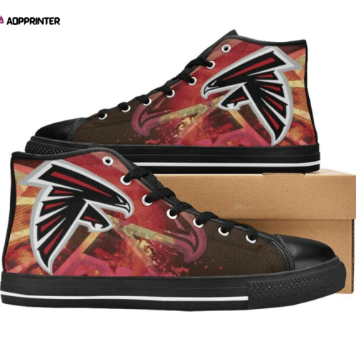 Atlanta Falcons NFL Football Custom Canvas High Top Shoes