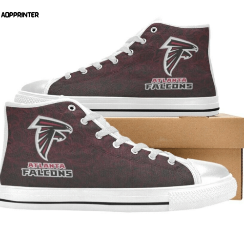 Atlanta Falcons NFL Football Custom Canvas High Top Shoes