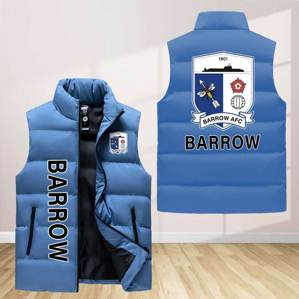 Barrow Afc Sleeveless Puffer Jacket Custom For Fans Gifts