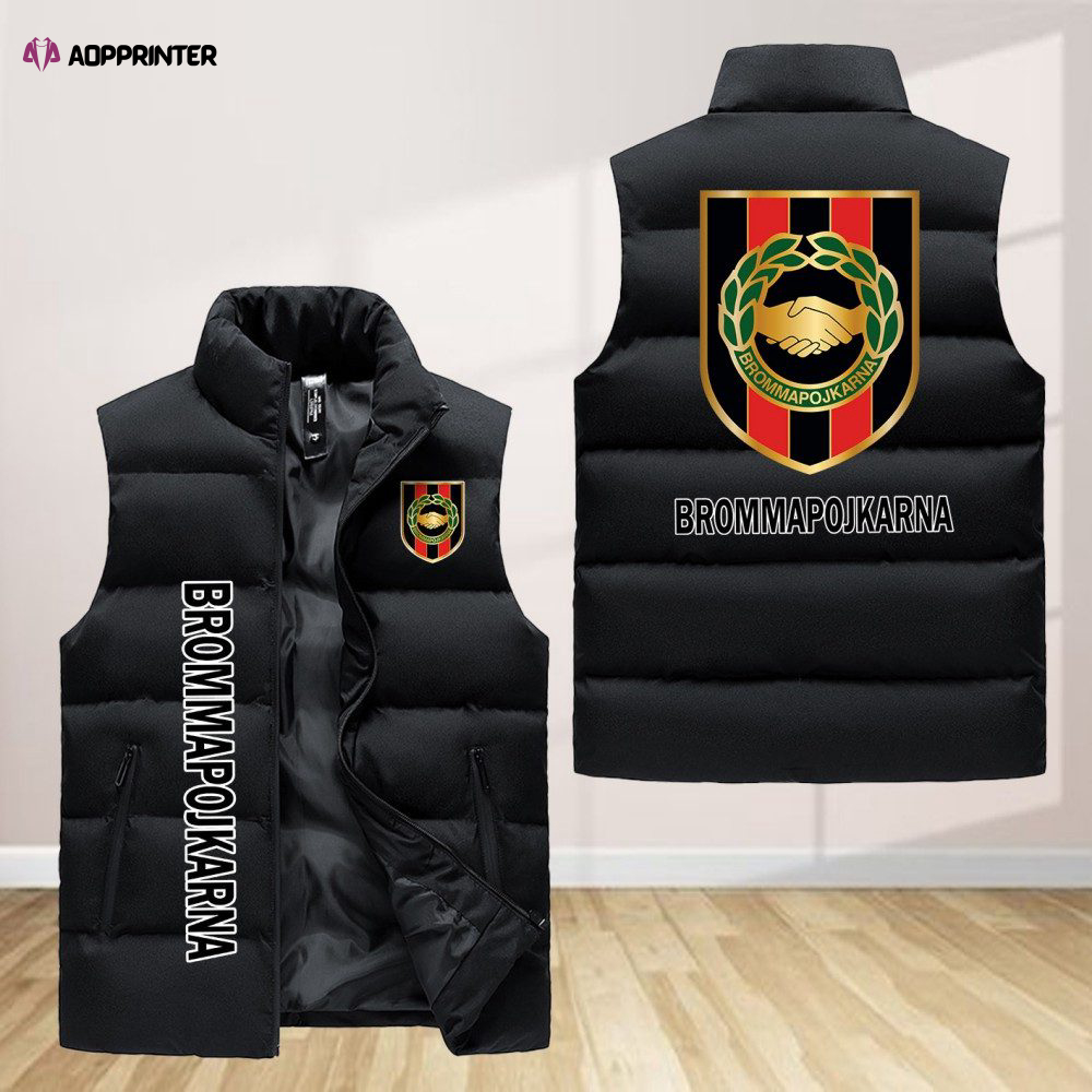 Brommapojkarna Sleeveless Puffer Jacket Custom For Fans Gifts