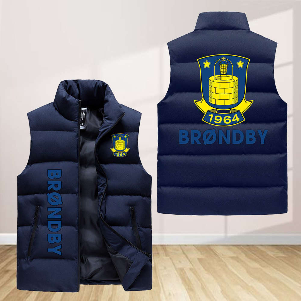 Brondby If Sleeveless Puffer Jacket Custom For Fans Gifts