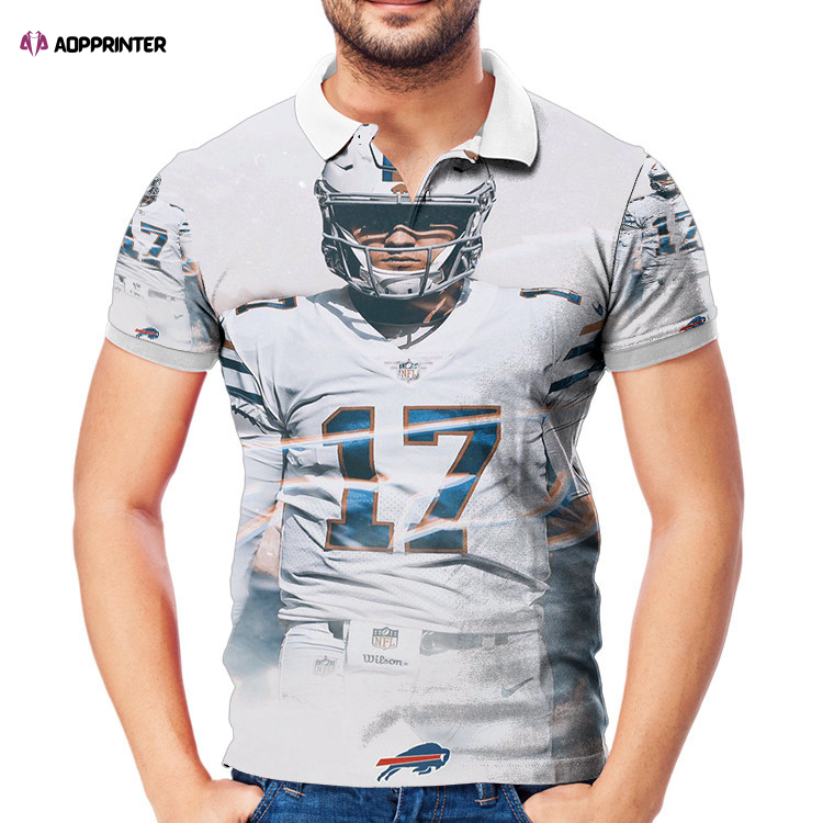 Dallas Cowboys Star PreScott Playing 3D Gift for Fans Polo Shirt