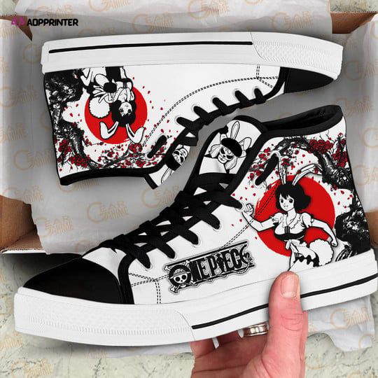 Carrot High Top Shoes Japan Style For Fans One Piece Anime