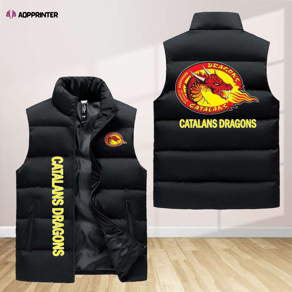 Usa Perpignan Sleeveless Puffer Jacket Custom For Fans Gifts