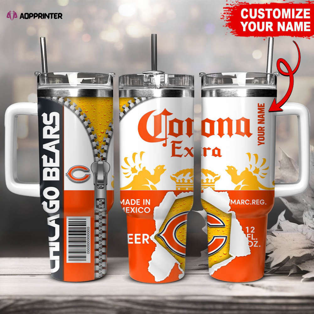 Philadelphia Eagles NFL Corona Extra Personalized Stanley Tumbler 40Oz Gift for Fans