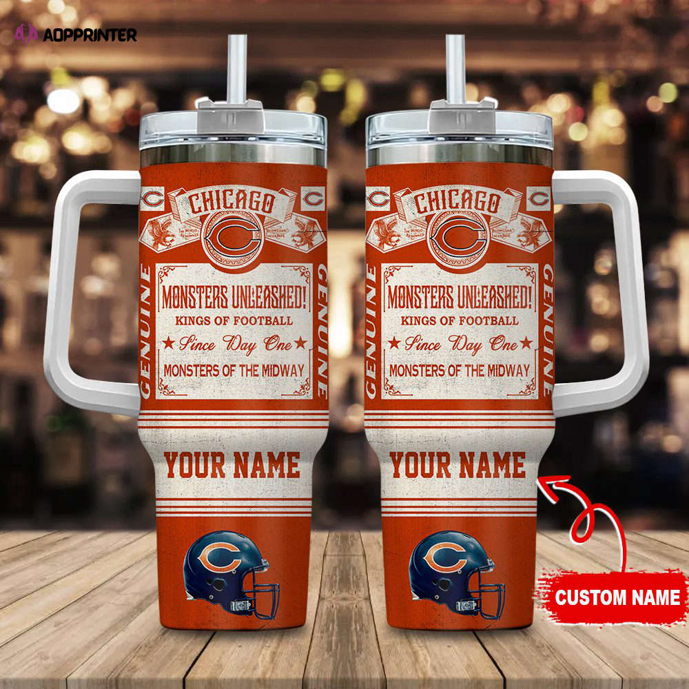 Los Angeles Rams NFL Vintage King Of Football Custom Name 40oz Stanley Tumbler Gift for Fans