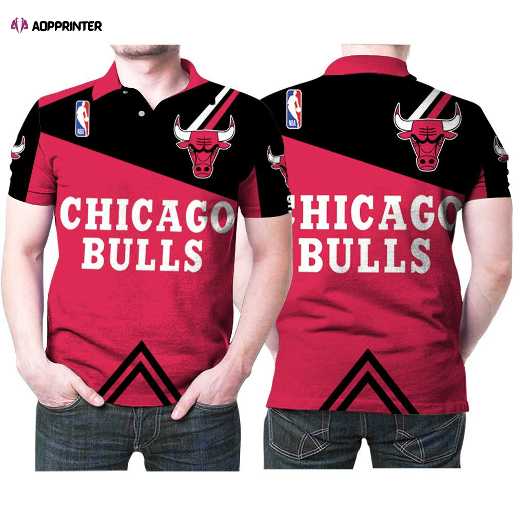 Chicago Bulls Basketball Team Logo Gift For Chicago Bulls Fans Chicago Bulls Lovers Polo Shirt Gift for Fans Shirt 3d T-shirt