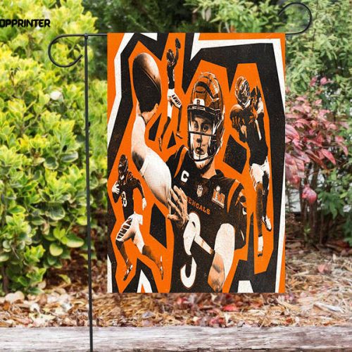 Cincinnati Bengals Team v5 Double Sided Printing   Garden Flag Home Decor Gifts