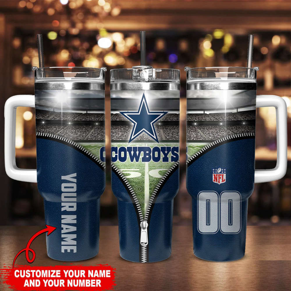 Dallas Cowboys NFL 40oz Stanley Tumbler Gift for Fans