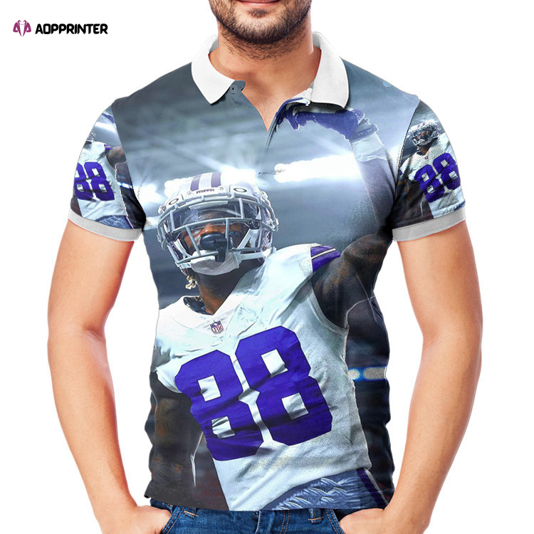 Dallas Cowsboys CeeDee Lamb4 3D Gift for Fans Polo Shirt