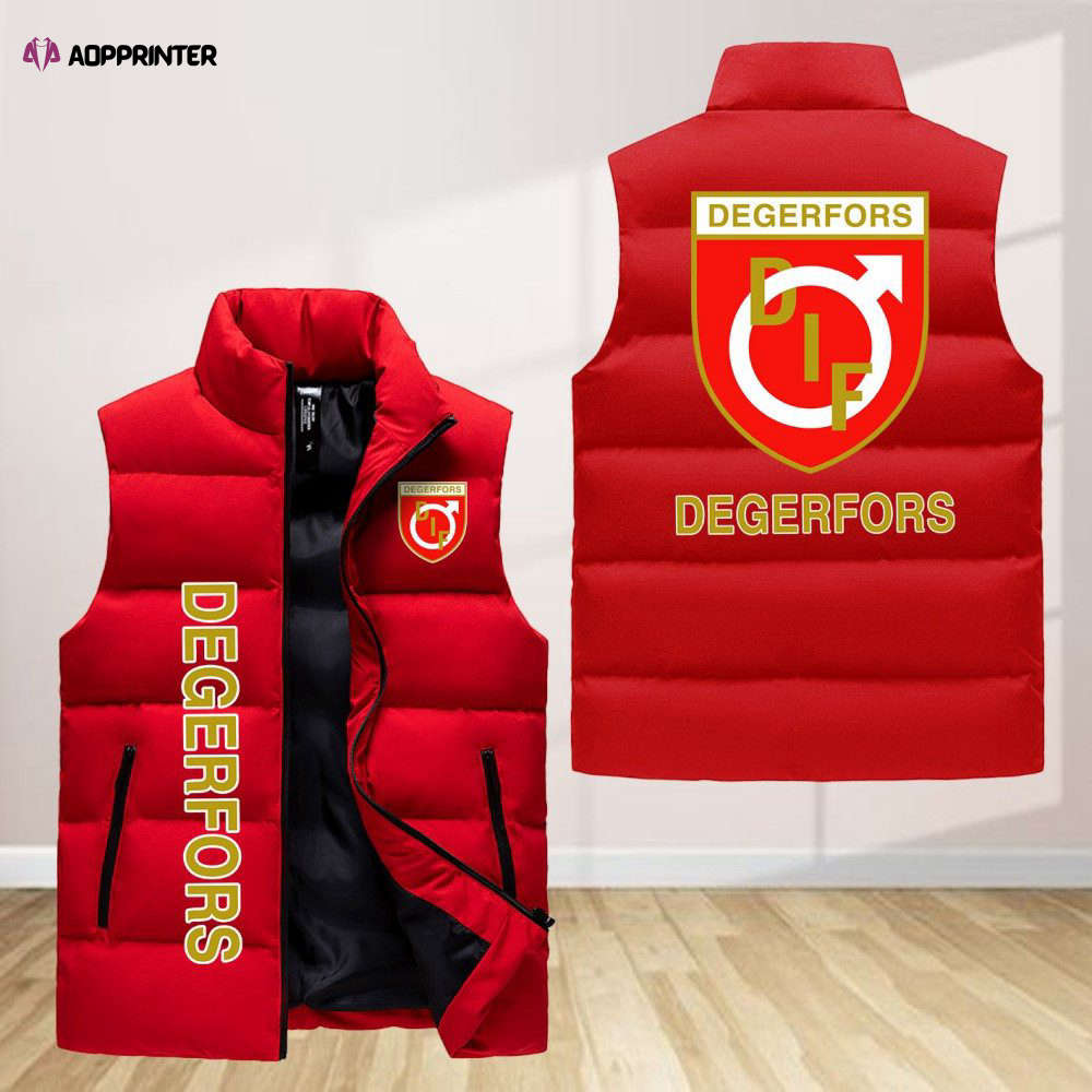 Degerfors If Sleeveless Puffer Jacket Custom For Fans Gifts