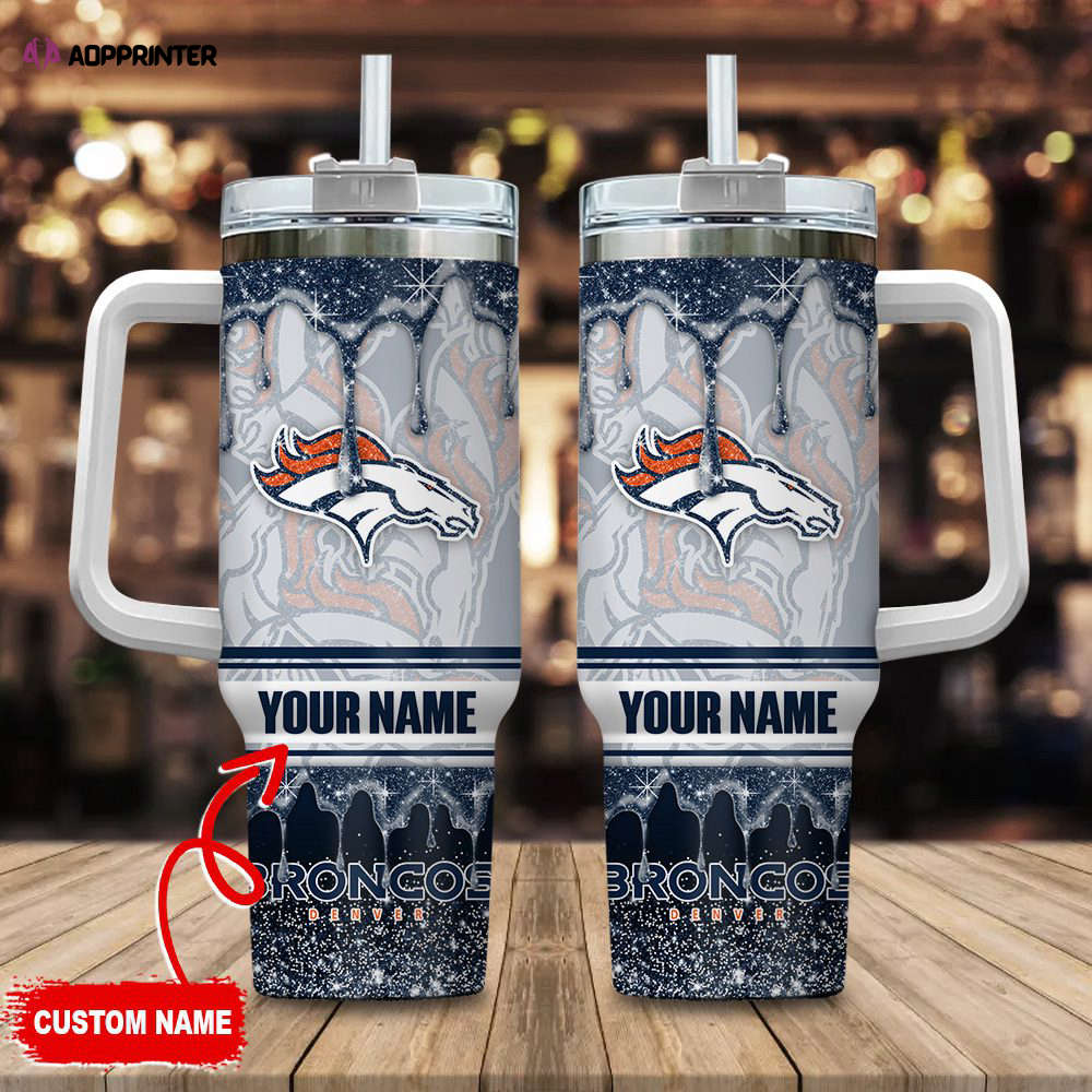 Tampa Bay Buccaneers NFL Football Custom Name 40oz Stanley Tumbler Gift for Fans