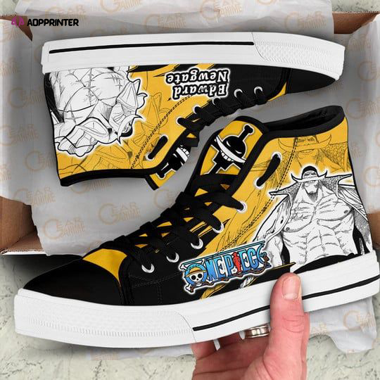 Bentham High Top Shoes Mix Manga For Fans One Piece Anime