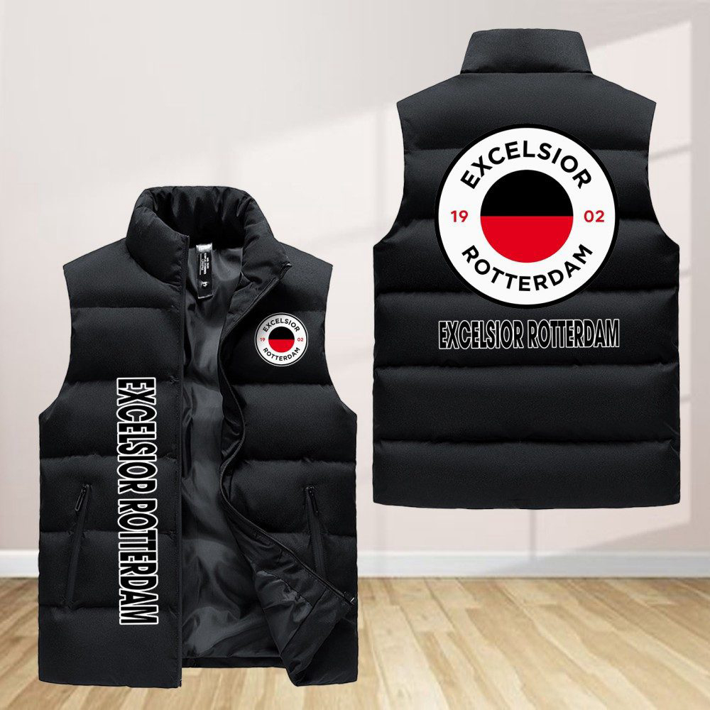 Excelsior Rotterdam Sleeveless Puffer Jacket Custom For Fans Gifts