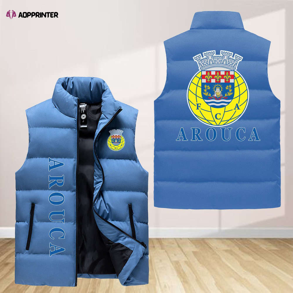 F.C. Arouca Sleeveless Puffer Jacket Custom For Fans Gifts