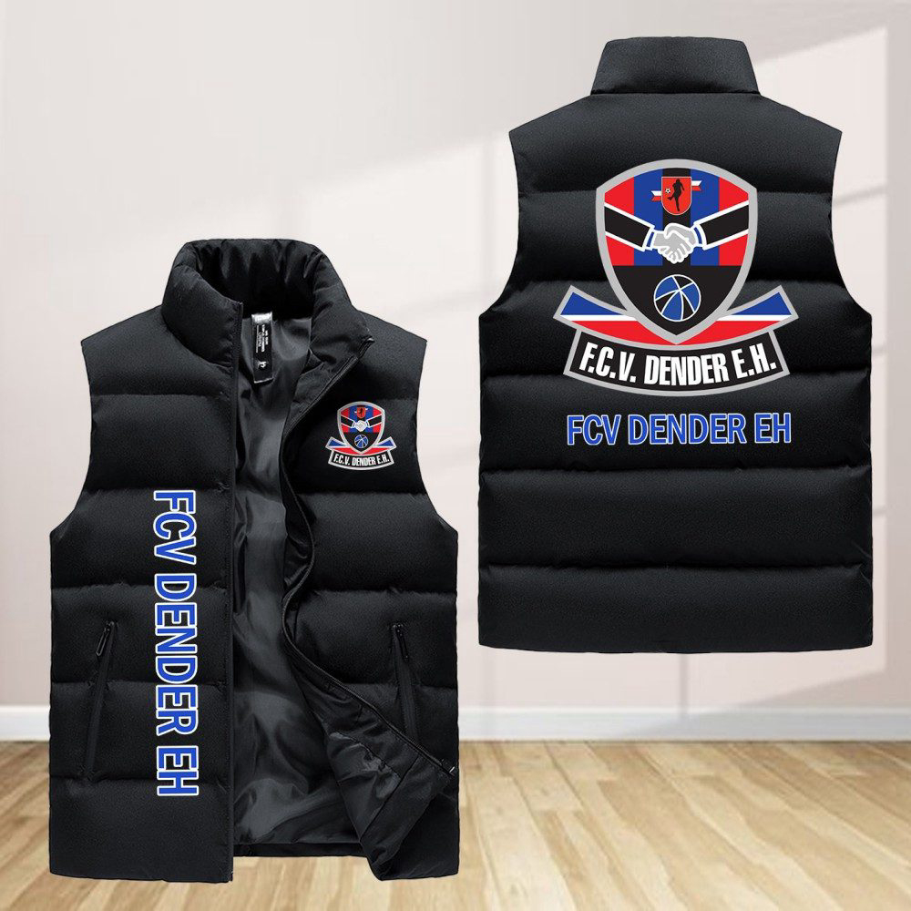 F.C.V. Dender E.H Sleeveless Puffer Jacket Custom For Fans Gifts