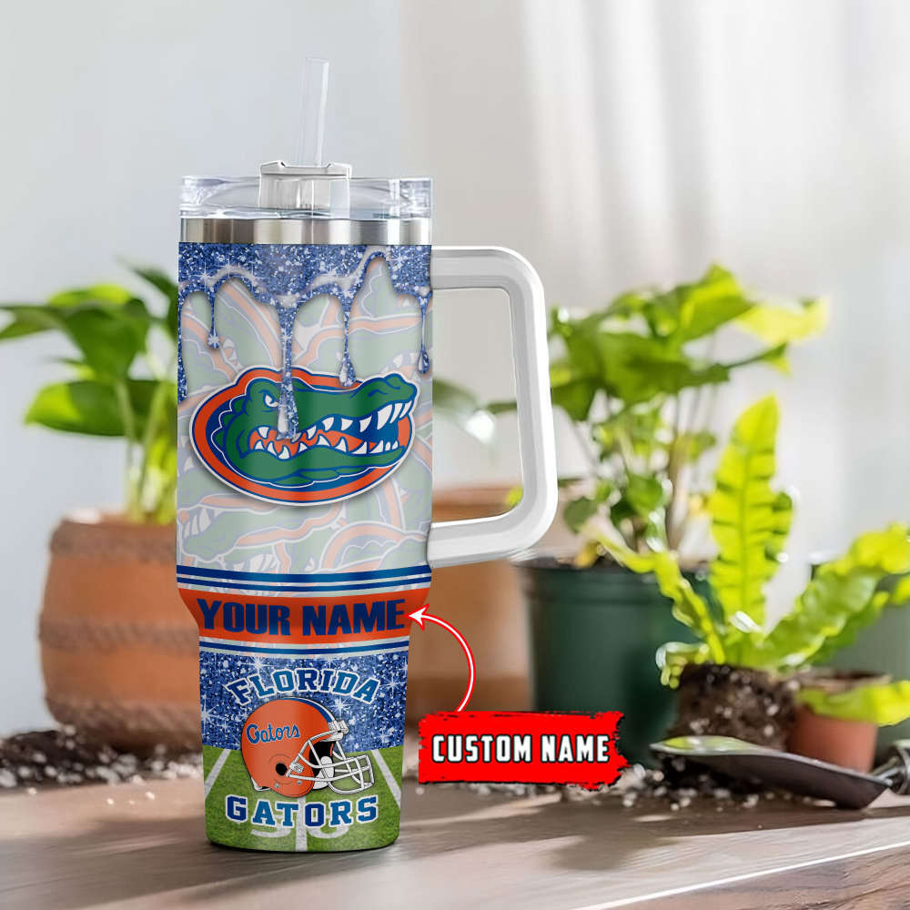 Florida Gators NCAA Personalized Stanley Tumbler 40oz Gift for Fans