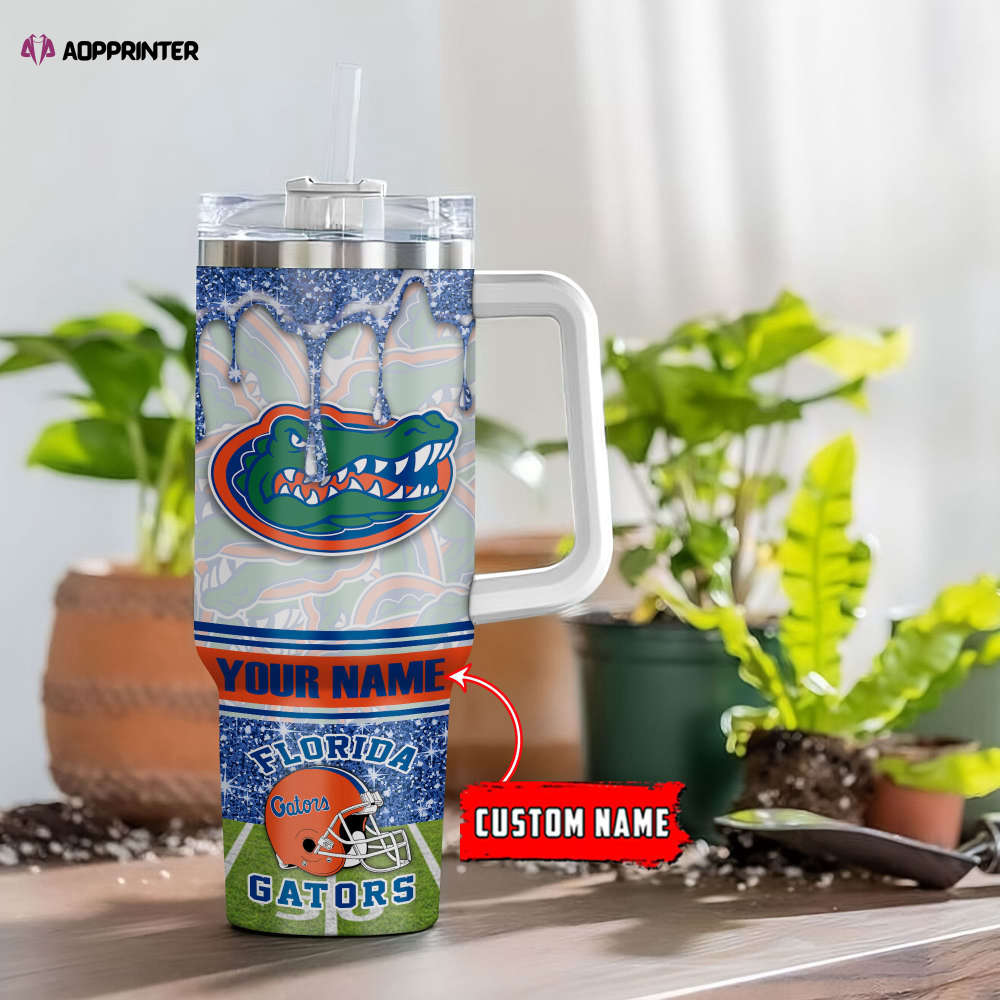 Florida Gators NCAA Personalized Stanley Tumbler 40oz Gift for Fans