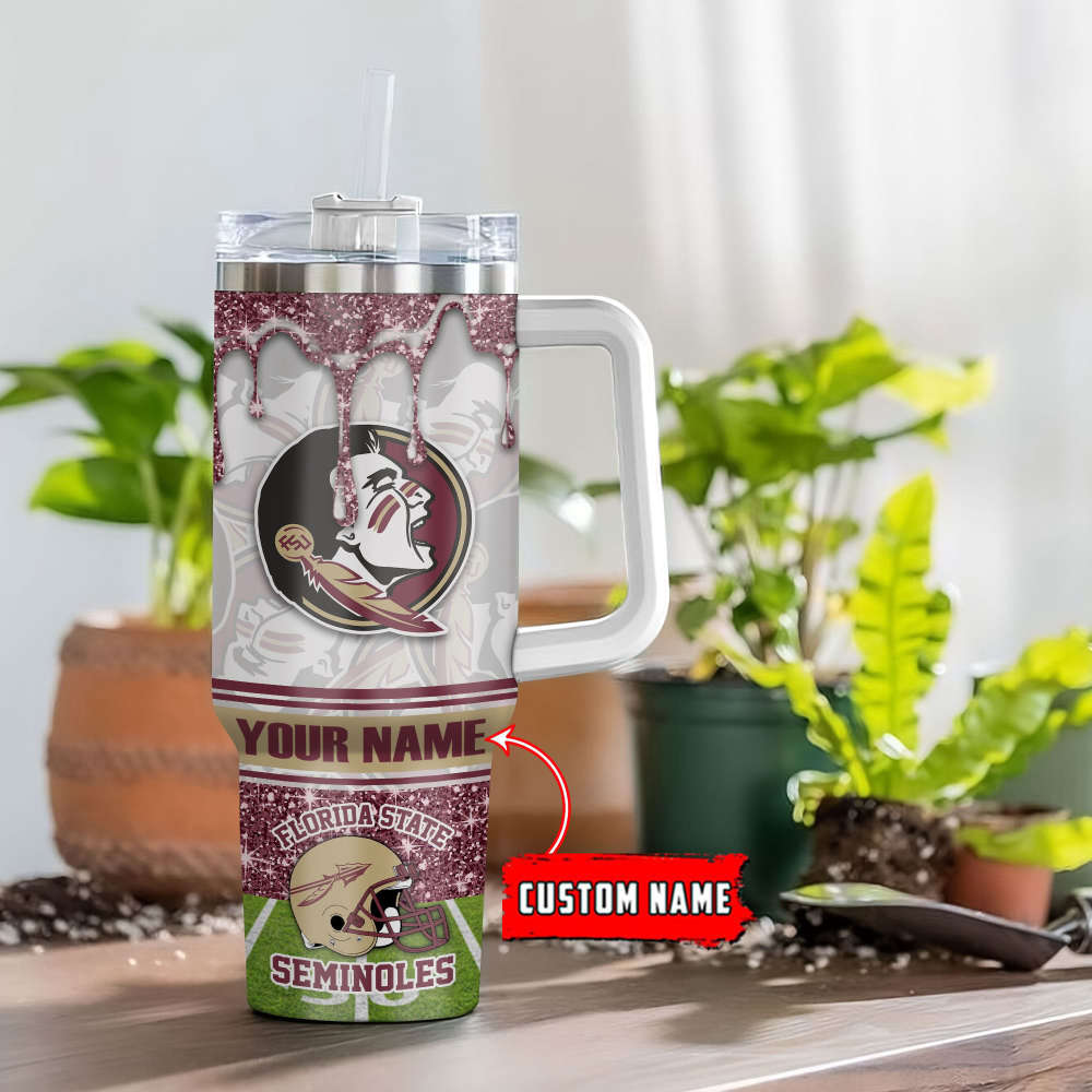 Florida State Seminoles NCAA Personalized Stanley Tumbler 40oz Gift for Fans