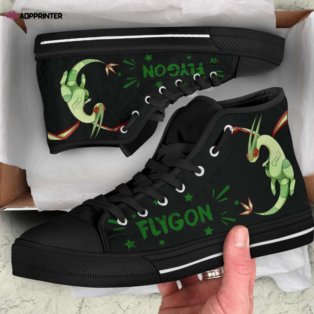 Flygon High Top Shoes Custom For Fans Pokemon