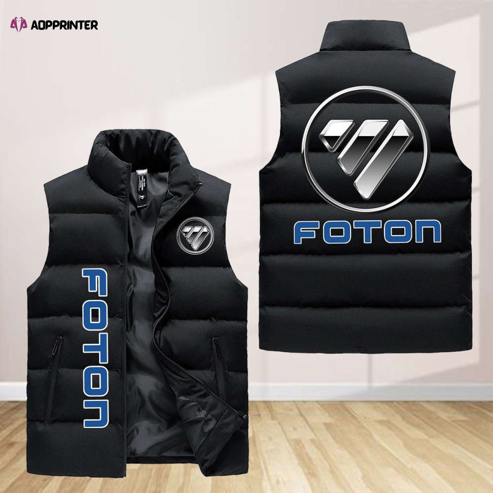 Foton Sleeveless Puffer Jacket Custom For Fans Gifts