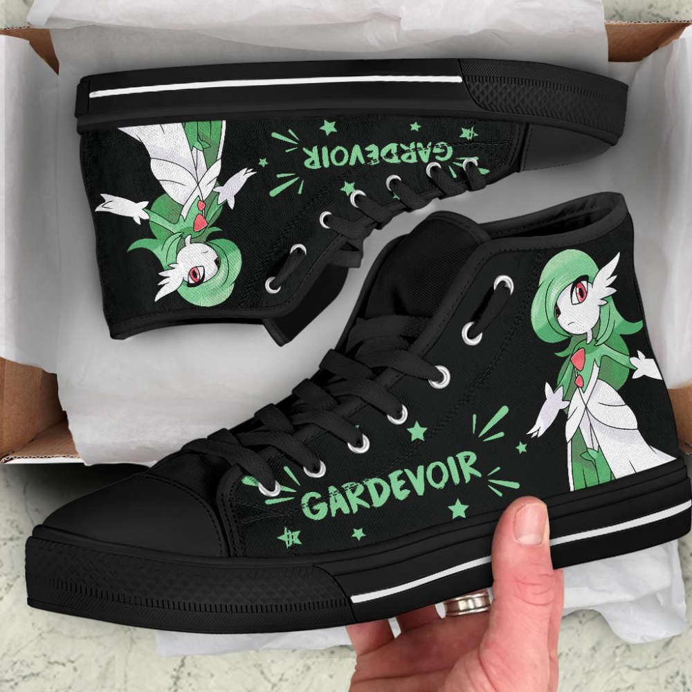 Gardevoir High Top Shoes Custom For Fans Pokemon