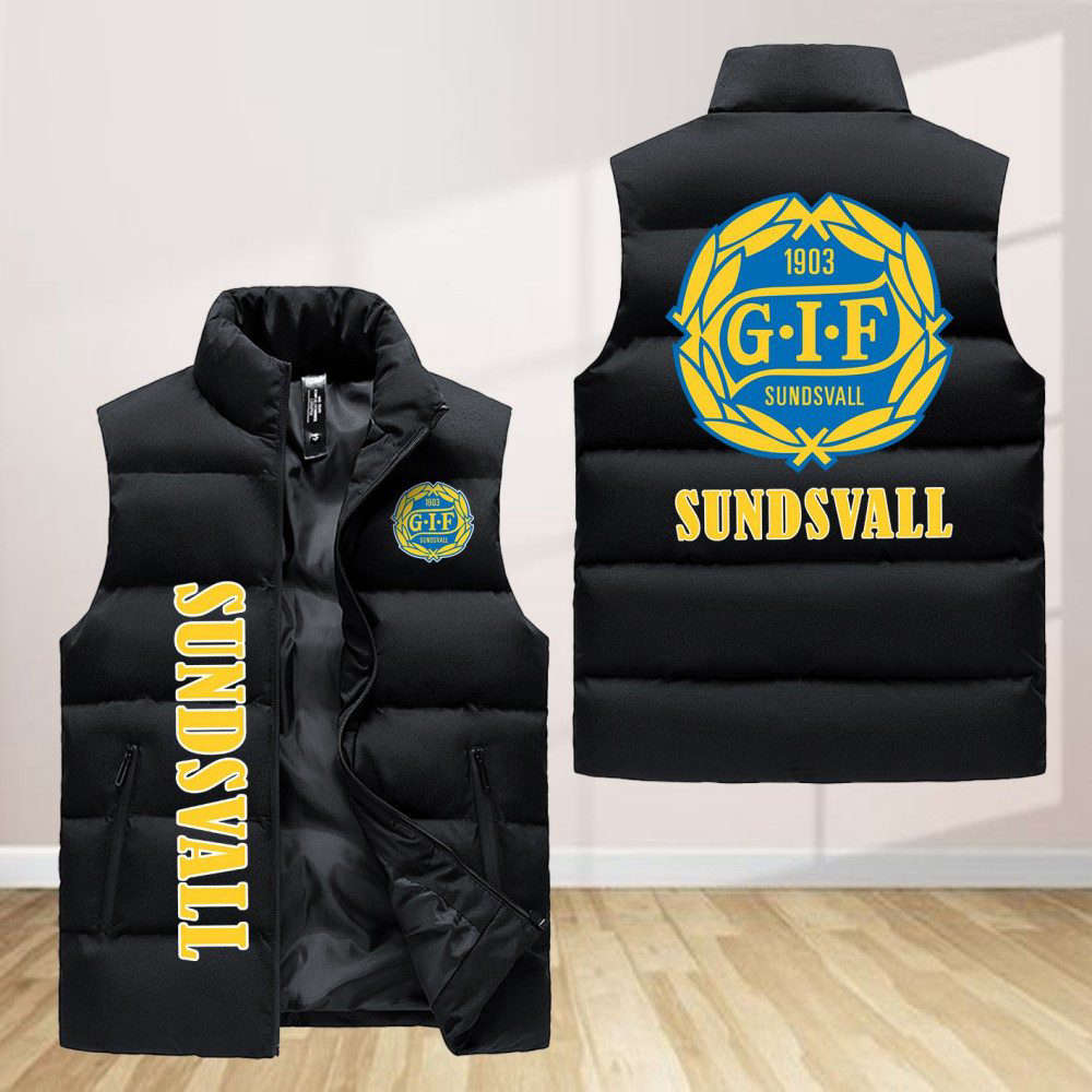 Gif Sundsvall Sleeveless Puffer Jacket Custom For Fans Gifts