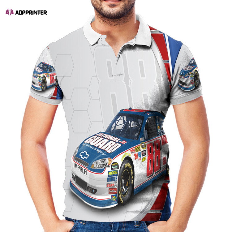 Hendrick Motorsports Car19 3D Gift for Fans Polo Shirt